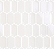 Мозаика Caramelle Mosaic Candylike Crayon White glos (3,8x7,6) 27,8x30,4