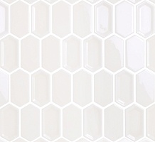 Мозаика Caramelle Mosaic Candylike Crayon White glos (3,8x7,6) 27,8x30,4