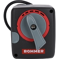 ROMMER Сервопривод 24V c регулировкой по сигналу 0-10V, 60s, 120s/90° RVM-0005-024001