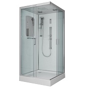 Душевая кабина Niagara Premium 100x100 (прозрачное стекло) хром NG-6002-01GQ