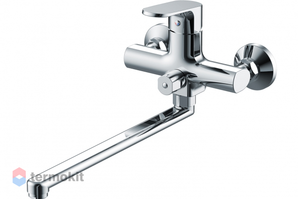 Смеситель для ванны и душа Bravat Pure Хром F6105161C-01A