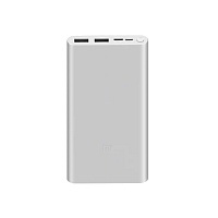 Внешний аккумулятор Xiaomi Power Bank 3 2-USB 10000 mAh Silver (PLM13ZM)