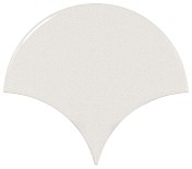 Керамическая плитка Equipe Scale 21968 Fan White Настенная 10,6x12