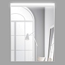 Зеркало BelBagno UNO 60 в алюминиевой раме с подсветкой с сенсорным выкл. SPC-UNO-600-800-TCH