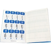 STOUT Комплект маркировочных наклеек "ОТОПЛЕНИЕ"