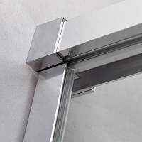 Душевой уголок Cezares Duet Soft-M 1950x1600x800 хром DUET SOFT-M-AH-1-160/80-C-Cr