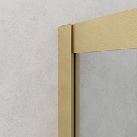 Душевой уголок Cezares Relax 304 2000x1000x1000 брашированное золото RELAX-304-A-2-100-C-BORO