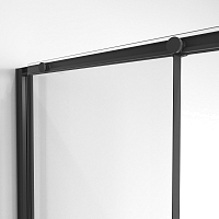 Душевой уголок Niagara Nova 1950x1400x900 черный матовый NG-84-14AB-A90B-34