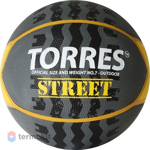 Мяч баскетбольный TORRES STREET, р.7 B02417