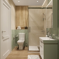 Душевой уголок STWORKI Дублин 2000x900x900 3GW016TTKK000