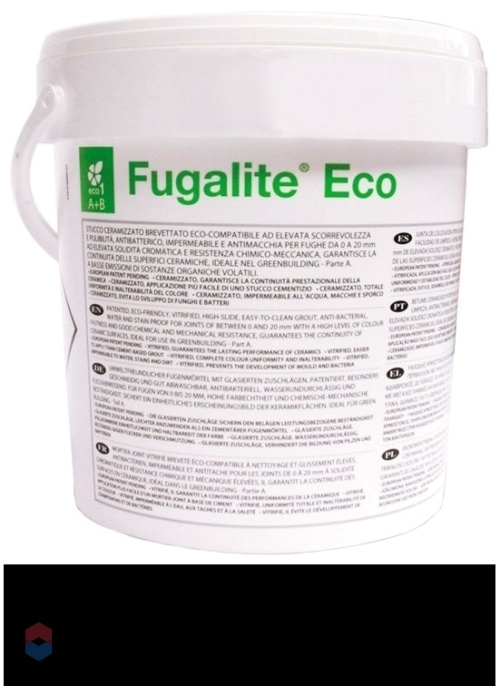 Затирка Kerakoll Fugalite Eco эпоксидная 06 Black (3 кг ведро)