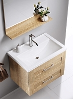 Тумба под умывальник Aqwella Foster 60 подвесная, дуб сонома FOS01062DS УЦЕНЕННЫЙ