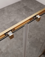 Душевой уголок Cezares Molveno 1950x1700x900 брашированное золото MOLVENO-AH-2/1-170/90-C-BORO-IV