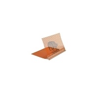 CAPAROL профиль угловой ПВХ с армирующей сеткой 10х15см/ПС (145г) (2,5м)