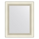 Зеркало в багетной раме EVOFORM DEFINITE 41 белый с серебром BY 7625