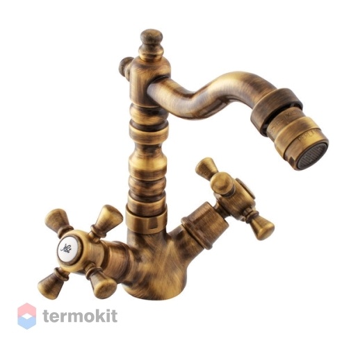 Смеситель для биде RavSlezak MORAVA RETRO бронза MK320.5/9SM