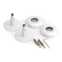 Водяной полотенцесушитель Стилье Версия-КН 800x400 (5) П 20x20 белый арт. 12640-8040