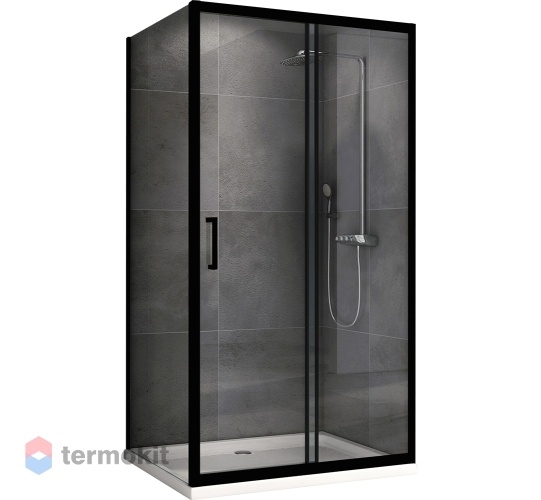 Душевой уголок ABBER Schwarzer Diamant 1950x1200x750 черный AG30120B-S75B