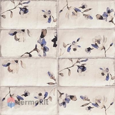 Керамическая плитка Mainzu Esenzia Fabola Blu декор 15x30