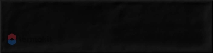 Керамическая плитка Smile Tile Liguria Black настенная 7,5х30