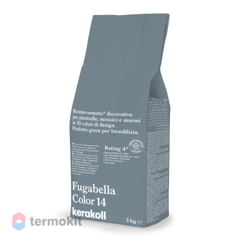 Затирка Kerakoll Fugabella Color полимерцементная 14 (3 кг мешок)