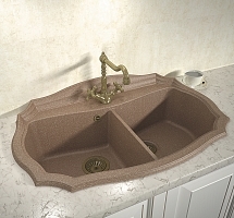 Мойка для кухни Florentina Эмилия черный 20.365.F0870.102