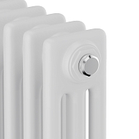 Стальной трубчатый радиатор Royal Thermo Insignia C3030/28 секций с боковым подключением белый RAL9016