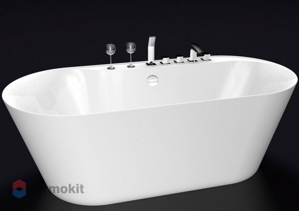 Акриловая ванна BelBagno 1780x840x580 BB14