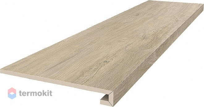Ступень Kerama Marazzi Сальветти Капучино светлый SG506500R/GCF клееная 33x119,5