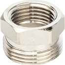 STOUT Разъемное соединение "американка" уплотнение под гайкой O-RING ВН 1/2" никелированное