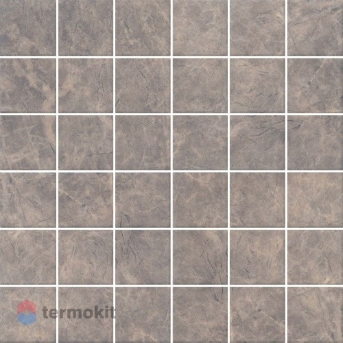 Керамическая плитка Kerama Marazzi Мерджеллина Коричневый полотно MM5248 Декор 30,1х30,1