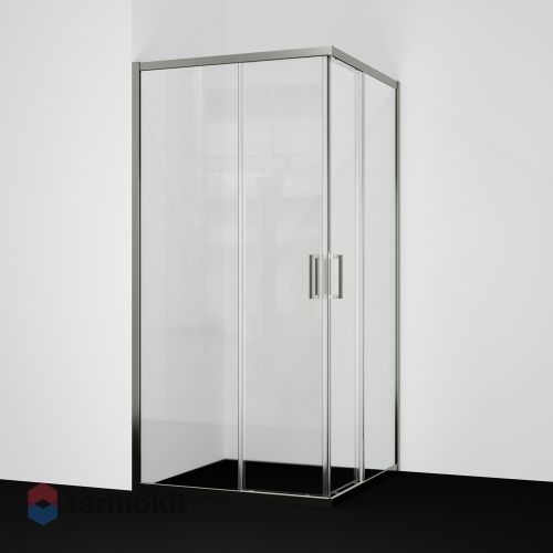Душевой уголок WasserKRAFT Tauber 64S 2000x1000x1000 никель 64S19