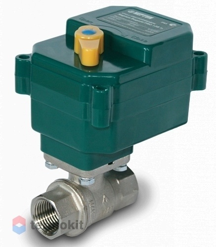 Кран шаровой с электроприводом Bugatti Pro 12В 1/2" Нептун Neptun
