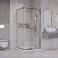 Душевой уголок Niagara Nova 1950x1000x1000 хром NG-6635-34