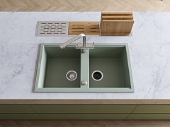 Мойка для кухни Omoikiri Kitagawa 86-2 GB графит 4993492