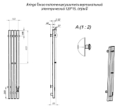 Полотенцесушители электрические Aringa Токио