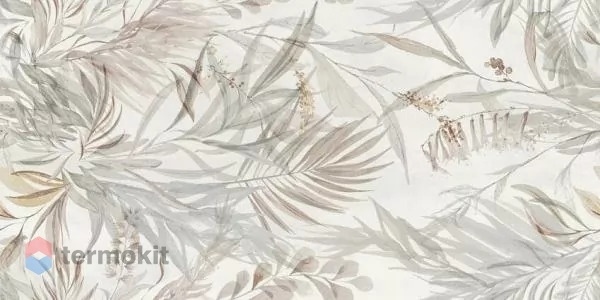 Керамогранит Benadresa Halima Fleur Blanc Rect 60х120
