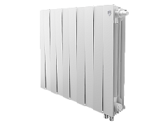 Радиатор Royal Thermo PianoForte Bianco Traffico 500 x10  10 секций  с нижним правым подключением