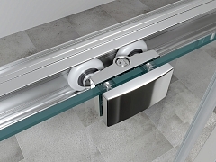 Душевой уголок ABBER Schwarzer Diamant 1950x1500x600 хром AG30150H-S60-S60