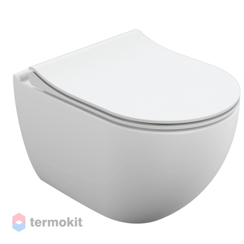 Унитаз подвесной Cersanit BRASKO с крышкой-сиденьем 64824