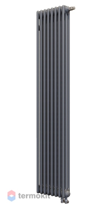 Стальной трубчатый радиатор Arbonia 3180/06 N69 твв с нижним подключением цвет Антрацит металлик