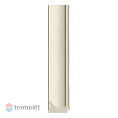 Зеркало в багетной раме EVOFORM DEFINITE 74 белый с серебром BY 7622