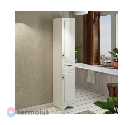 Шкаф-колонна Comforty Севилья-35 подвесной слоновая кость 00004137101