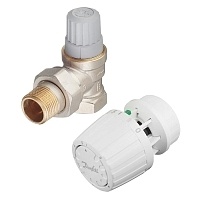 Danfoss Комплект термостатических элементов 3/4 угловой для однотрубной системы