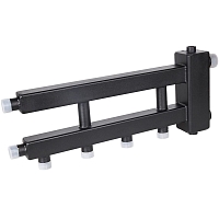 ROMMER Коллектор (дублер рядный) с гидроразделителем на 2+1 контура до 60 кВт