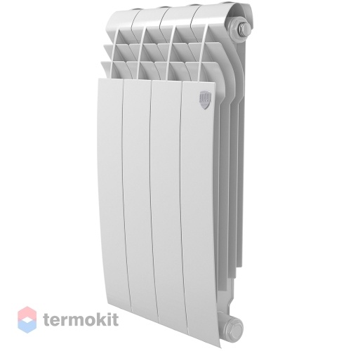 БиМеталлический радиатор Royal Thermo Biliner 500 \ 04 секции \ с боковым подключением