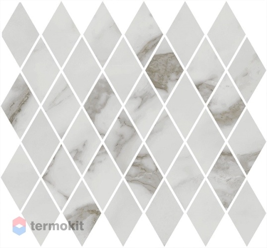 Керамическая плитка Kerama Marazzi Монте Тиберио T054/48016 Декор мозаичный бежевый светлый глянцевый 37,5x35x1