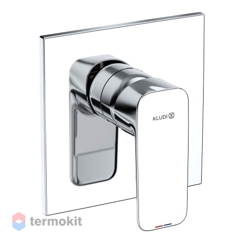Встраиваемый смеситель для душа Kludi Pure&Style хром 407550575