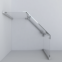 Душевой уголок Vincea Stresa 1950x1000x1000 хром (рифленое стекло) VSP-1S100CH