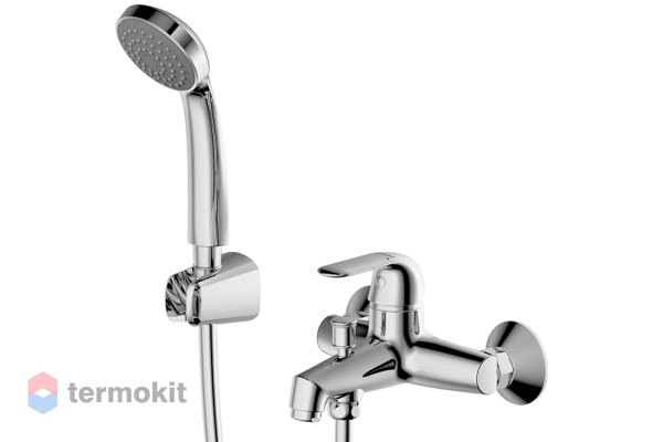 Смеситель для ванны и душа Bravat Simple F6135193CP-B-RUS